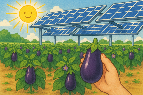 【現代社会学部】2025年10月4日、兵庫県宝塚市西谷地区のソーラーシェアリングを見学しました(環境政策〈諏訪〉ゼミ)のサムネイル