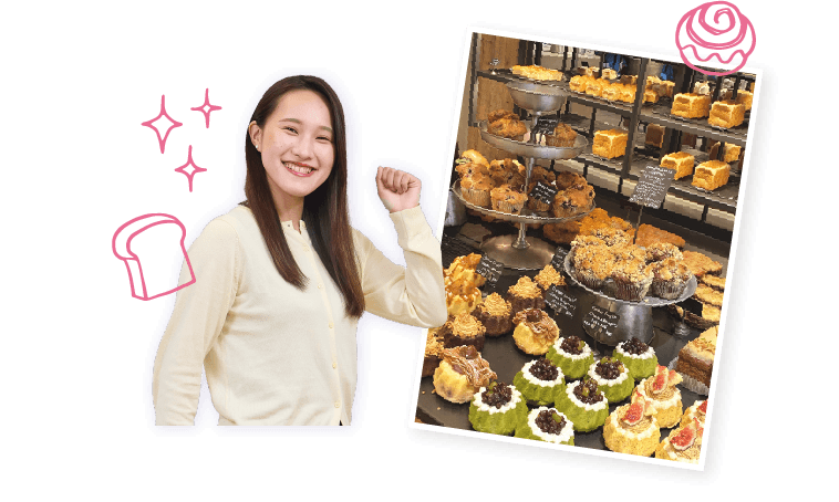 空きコマを利用して友だちとパン屋さん巡り