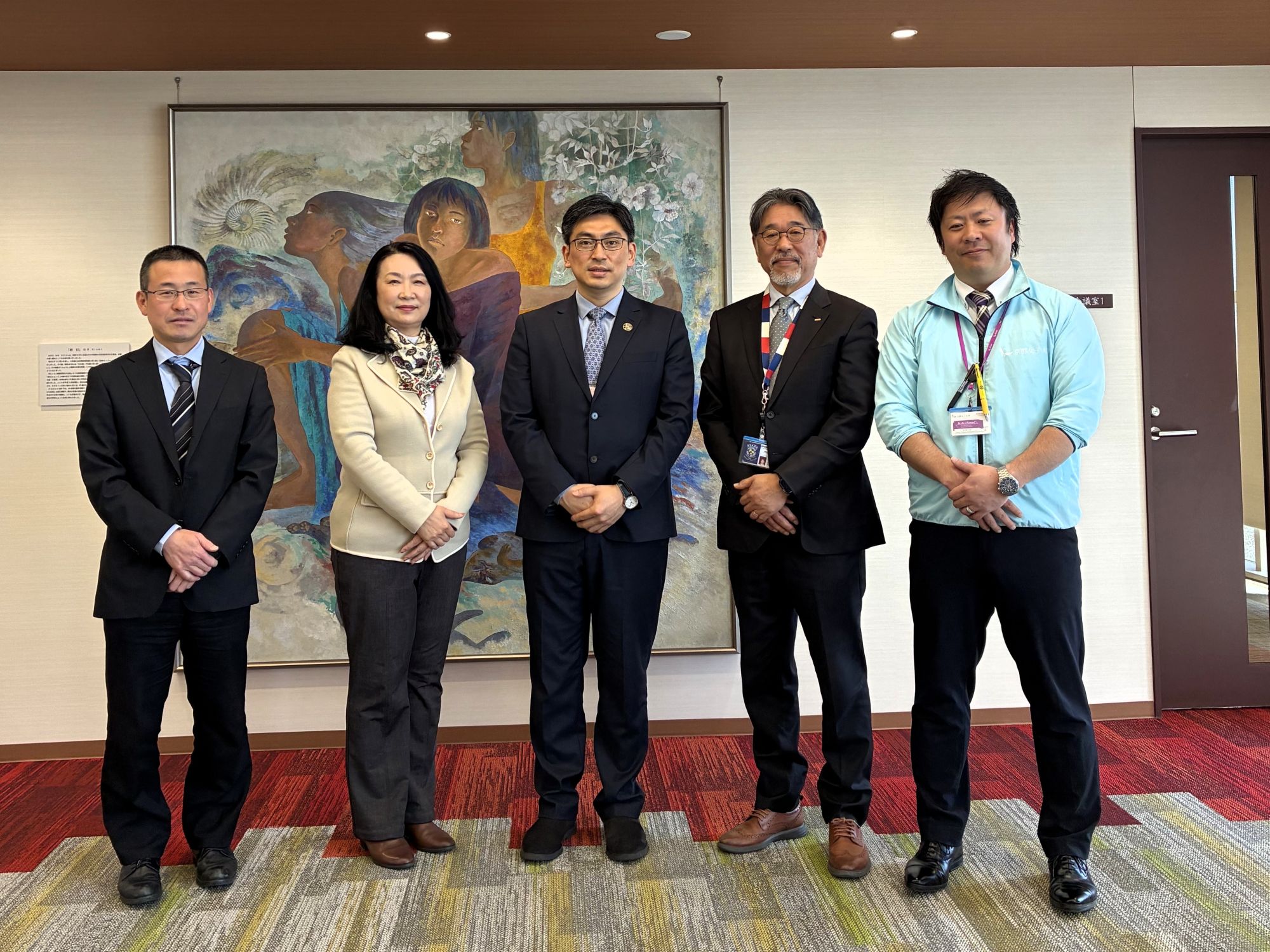 上海文来高校日本進学コース副主任来訪のサムネイル