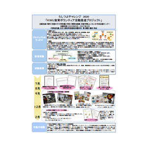 ＫＷＵ食育ボランティア活動推進プロジェクト